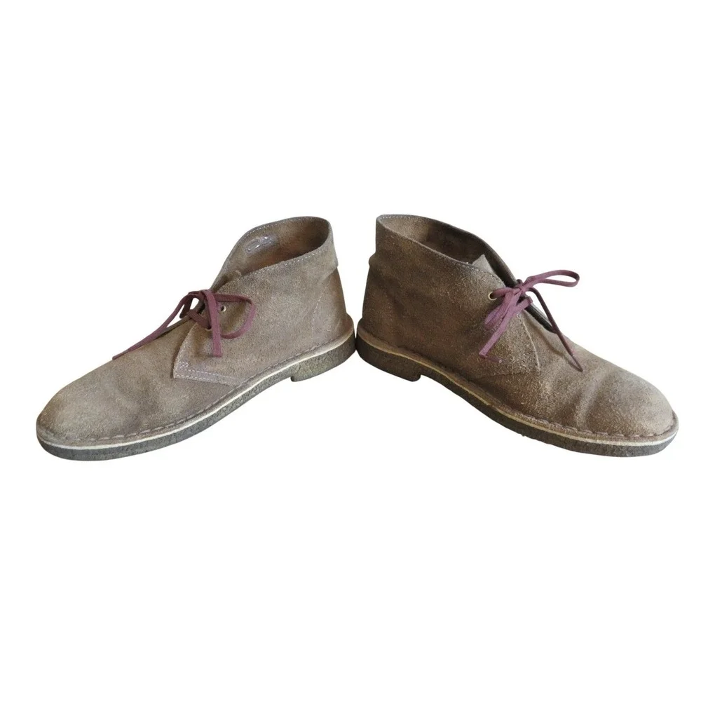 Clarks Originals Desert Boot Brown Suede Chukka Boots Womens 9‎ 70304